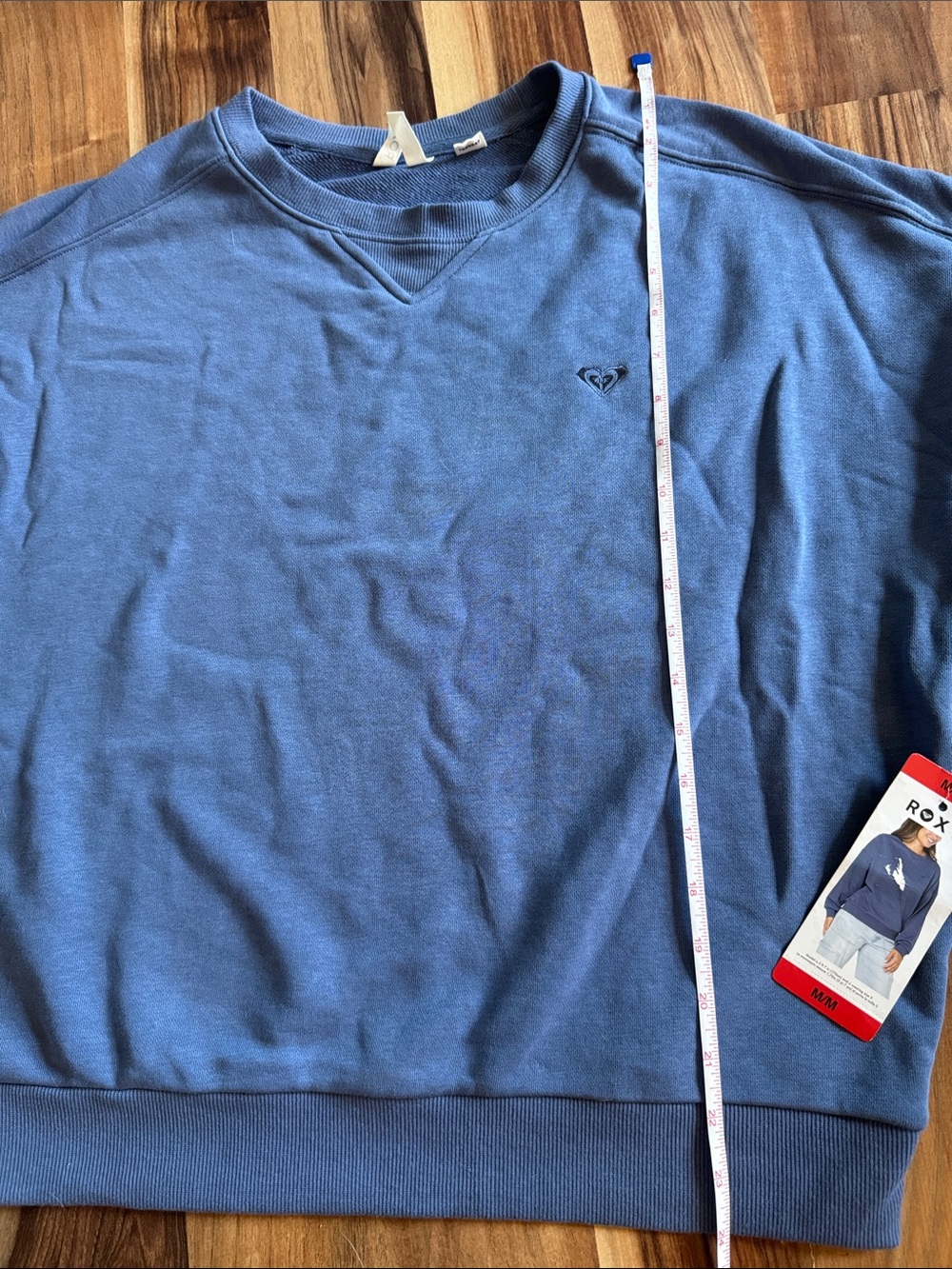 Roxy Women's Dusty Blue Crewneck Sweater